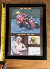 Joey dunlop framed for sale  BELFAST