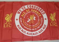 Liverpool FC Oficial Allez Allez Allez Jumbo Bandeira/Banner 6 pés X 5 Pés comprar usado  Enviando para Brazil