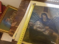 Antico dipinto legno usato  Massafra