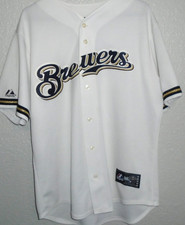 Camiseta de beisebol masculina grande vintage Majestic Milwaukee Brewers Hardy comprar usado  Enviando para Brazil