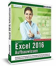 Excel 2016 aufbauwissen gebraucht kaufen  Berlin