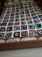 Plaid vintage crochet d'occasion  Commercy
