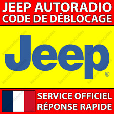 Jeep radio code d'occasion  Lyon III