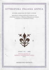 Letteratura italiana antica usato  Roma