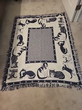Jacquard woven cats for sale  Pottstown