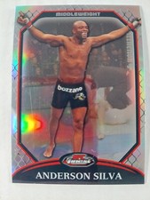 Refrator Anderson Silva #45 2011 Topps UFC Finest #366/888 comprar usado  Enviando para Brazil
