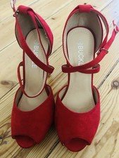 Women red buckle for sale  LONDON