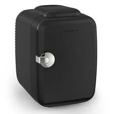 MINI GELADEIRA CROWNFUL 4 LITROS/6 LATAS REFRIGERADOR PORTÁTIL AQUECEDOR GELADEIRA - PRETO, usado comprar usado  Enviando para Brazil