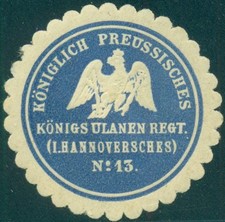 Siegelmarke königlich preussi gebraucht kaufen  Dommershausen, Lieg, Macken