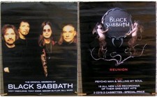 POSTER PROMOCIONAL BLACK SABBATH Reunion 2 lados Ozzy Osbourne Tony Iommi Geezer Butler comprar usado  Enviando para Brazil