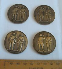 Usado, 4 medalhas de tiro - 38 mm National Rifle Association (NRA) medalhas de bronze comprar usado  Enviando para Brazil