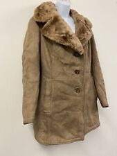 Sheepskin coat size for sale  PLYMOUTH
