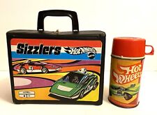 1971 Vintage Sizzlers Hot Wheels Lancheira de Vinil Garrafa Térmica Uau!!!! comprar usado  Enviando para Brazil