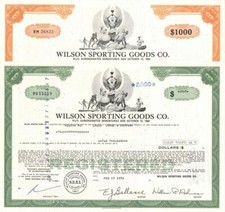 Par de Wilson Sporting Goods Co. - Fornecedor de equipamentos esportivos - US$ 2.000 e US$ 1, comprar usado  Enviando para Brazil