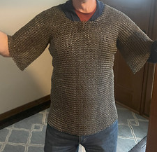 Chainmail hauberk shirt for sale  Andover
