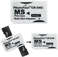For Sony PSP Micro SD SDHC TF to Memory Stick MS Pro Duo 2 Slot Adapter comprar usado  Enviando para Brazil