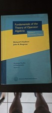 Fundamentals of the Theory of Operator Algebras volume I: Elementary Theory, usado comprar usado  Enviando para Brazil