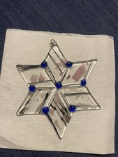 Glass star suncatcher for sale  Clinton