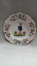 Ancienne assiette faïence d'occasion  Plélo