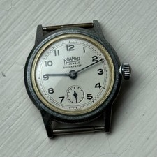 Vintage Roamer Antichoc Montre Brevete 215999 180459 Sub Secondes To Restore comprar usado  Enviando para Brazil