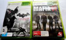 2 - XBOX 360 [ BATMAN ARKHAM CITY & MAFIA II] comprar usado  Enviando para Brazil