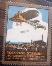 Werbemarke luftfahrt volksfest gebraucht kaufen  Bensheim