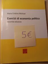 Esercizi economia politica usato  Bassano del Grappa