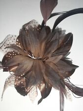 Fascinator marrone con usato  Pompei