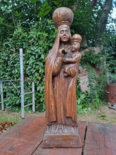 Statue religieuse bois d'occasion  Quimper