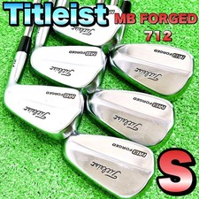 Ferro Titleist Mb forjado 712 masculino direito S comprar usado  Enviando para Brazil