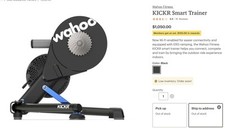 Wahoo kickr core for sale  Arcata