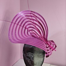 Pink large fascinator for sale  HIGH WYCOMBE
