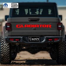 Kit de emblema oficial da tampa da caçamba Jeep Gladiator MOPAR (VERMELHO) - Fabricado nos EUA comprar usado  Enviando para Brazil
