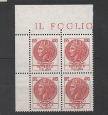 Italia 400lire siracusana usato  Vaiano