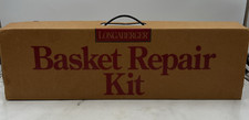 Usado, Kit de reparo de cesta Longaberger tecido tachas de couro madeira novo não usado 82961 comprar usado  Enviando para Brazil