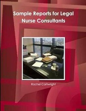 Sample Reports for Legal Nurse - Paperback, by Cartwright Rachel - Very Good h comprar usado Sample Reports for Legal Nurse - Paperback, by Cartwright Rachel - Very Good h comprar usado  Enviando para Brazil
