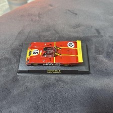 Mini carro Ferrari 312 P 24H Le Mans 1973 vermelho/amarelo raro comprar usado  Enviando para Brazil