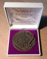 Norwegen medaille 1977 gebraucht kaufen  Lägerdorf