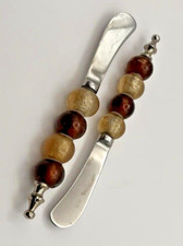 Brown beaded handle for sale  Oviedo