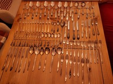 Silberbesteck konvolut teilig gebraucht kaufen  Herne