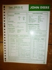 3179dl01 fiche technique d'occasion  France