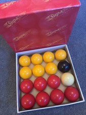 Supapro pool balls for sale  YEOVIL