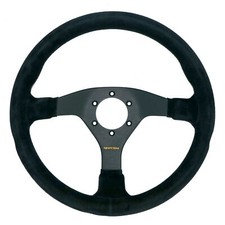 Volante de camurça feito na Itália de alta qualidade para corrida/rali 350 mm de diâmetro comprar usado  Enviando para Brazil