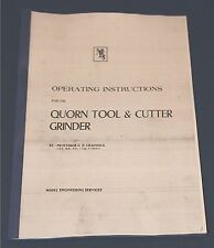 Quorn tool cutter for sale  MANSFIELD