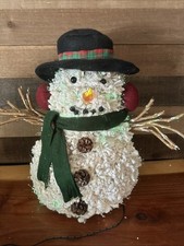 Fiber optic snowman for sale  Monee