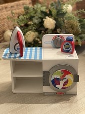 Usado, Boneca Melissa & Doug Let’s Play House lavadora secadora ferro fingir 18” tamanho excelente estado usado comprar usado  Enviando para Brazil