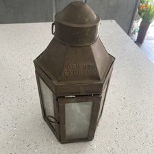 Antique brass lantern for sale  BOREHAMWOOD