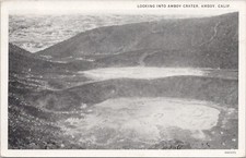 Foto PC Amboy Califórnia olhando para a cena do vulcão da cratera Amboy c. década de 1930 comprar usado  Enviando para Brazil