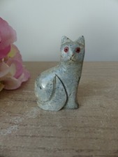 Figurine chat gris d'occasion  Saint-Lambert-du-Lattay