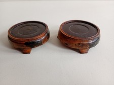 Wooden vase stands for sale  WALLASEY